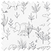 Dino Park, Anthracite - Made to Measure Curtains